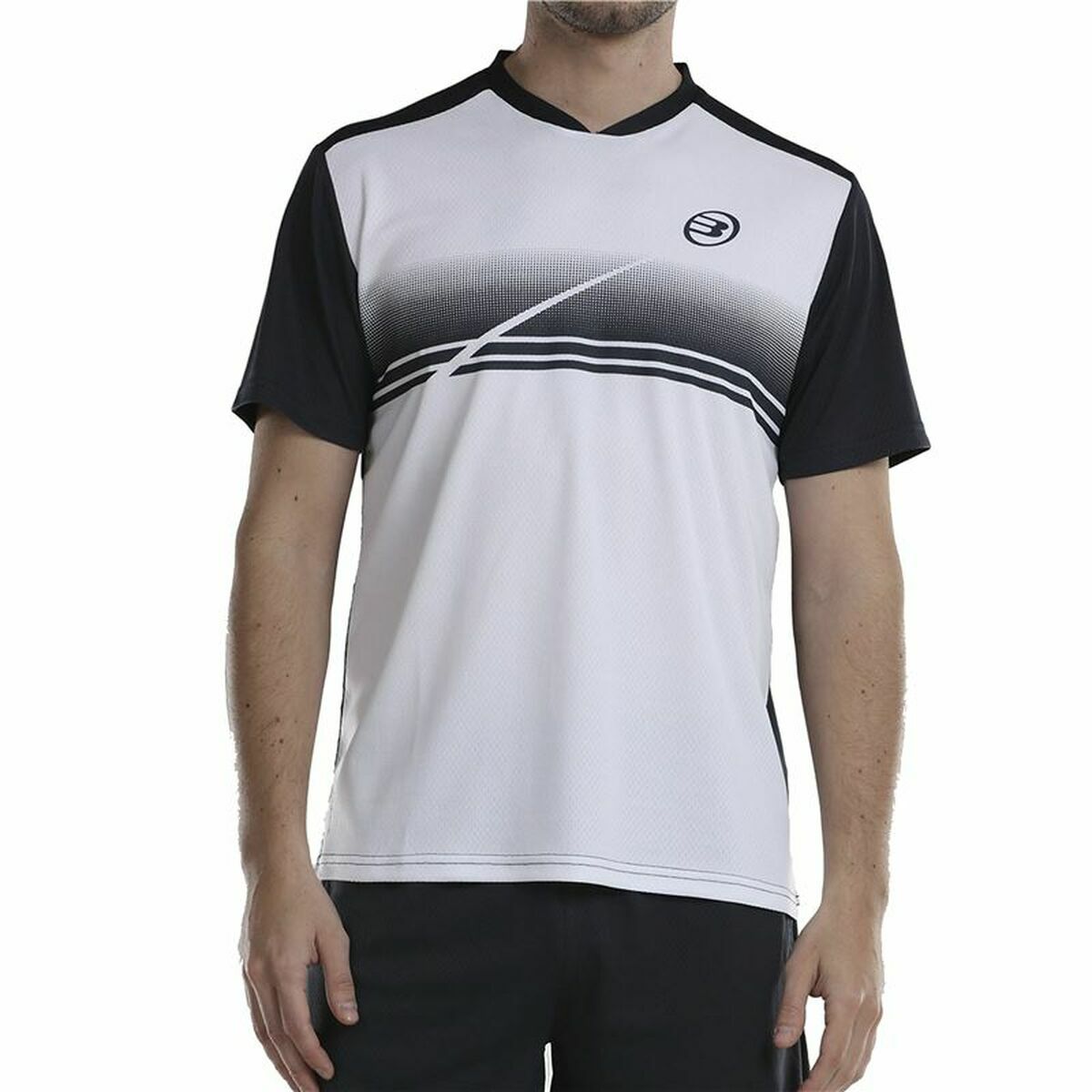 Men’s Short Sleeve T-Shirt Bullpadel Adame  White S