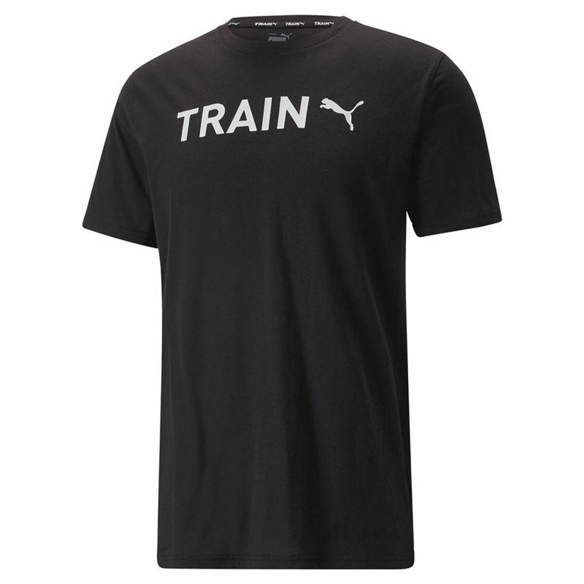 Men’s Short Sleeve T-Shirt Puma Graphic Tr Black M