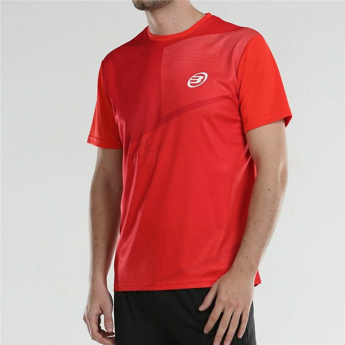 Men’s Short Sleeve T-Shirt Bullpadel Afile Red XL