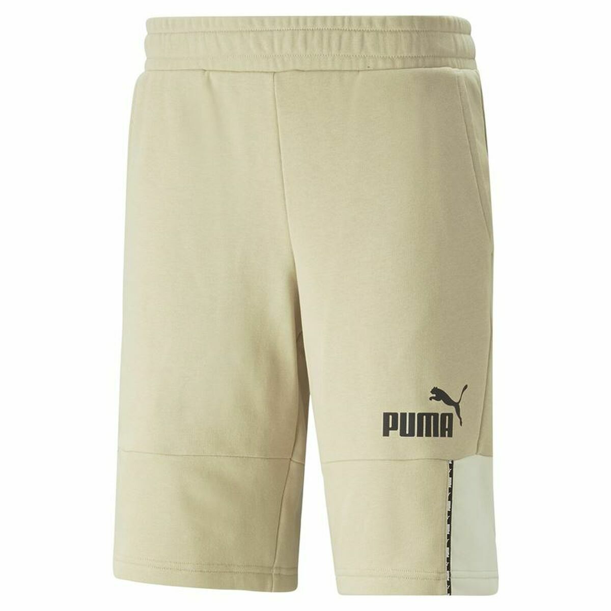 Sports Shorts Puma  Essentials Block Tape Grey White M