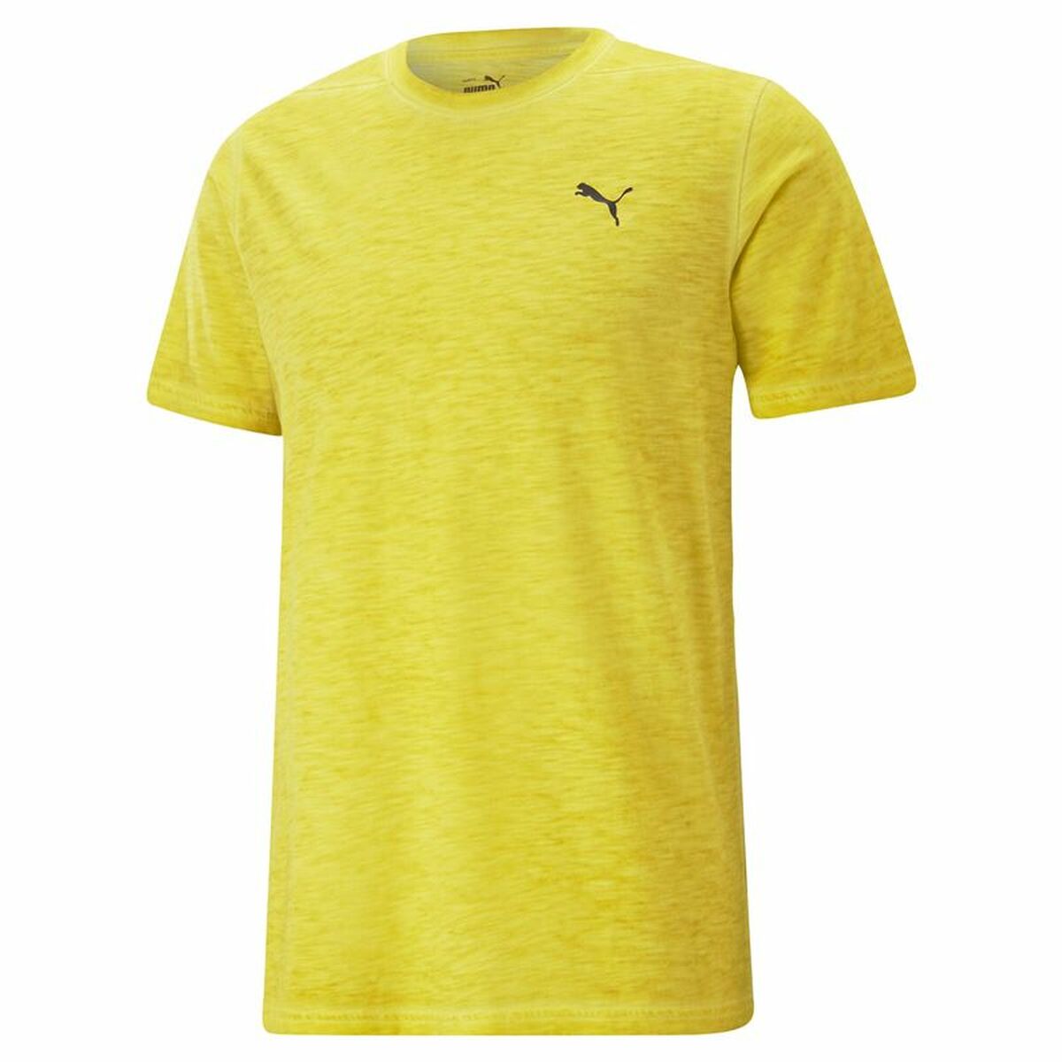 Men’s Short Sleeve T-Shirt Puma Studio Foundation Yellow L
