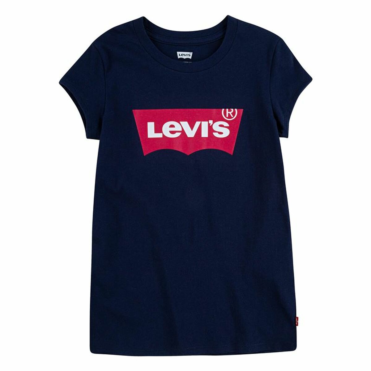 Child's Short Sleeve T-Shirt Levi's Batwing Dark blue 6 Years