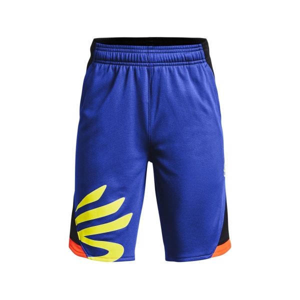 Sport Shorts for Kids Under Armour Curry Splash Basketball Blue 18-20 Years