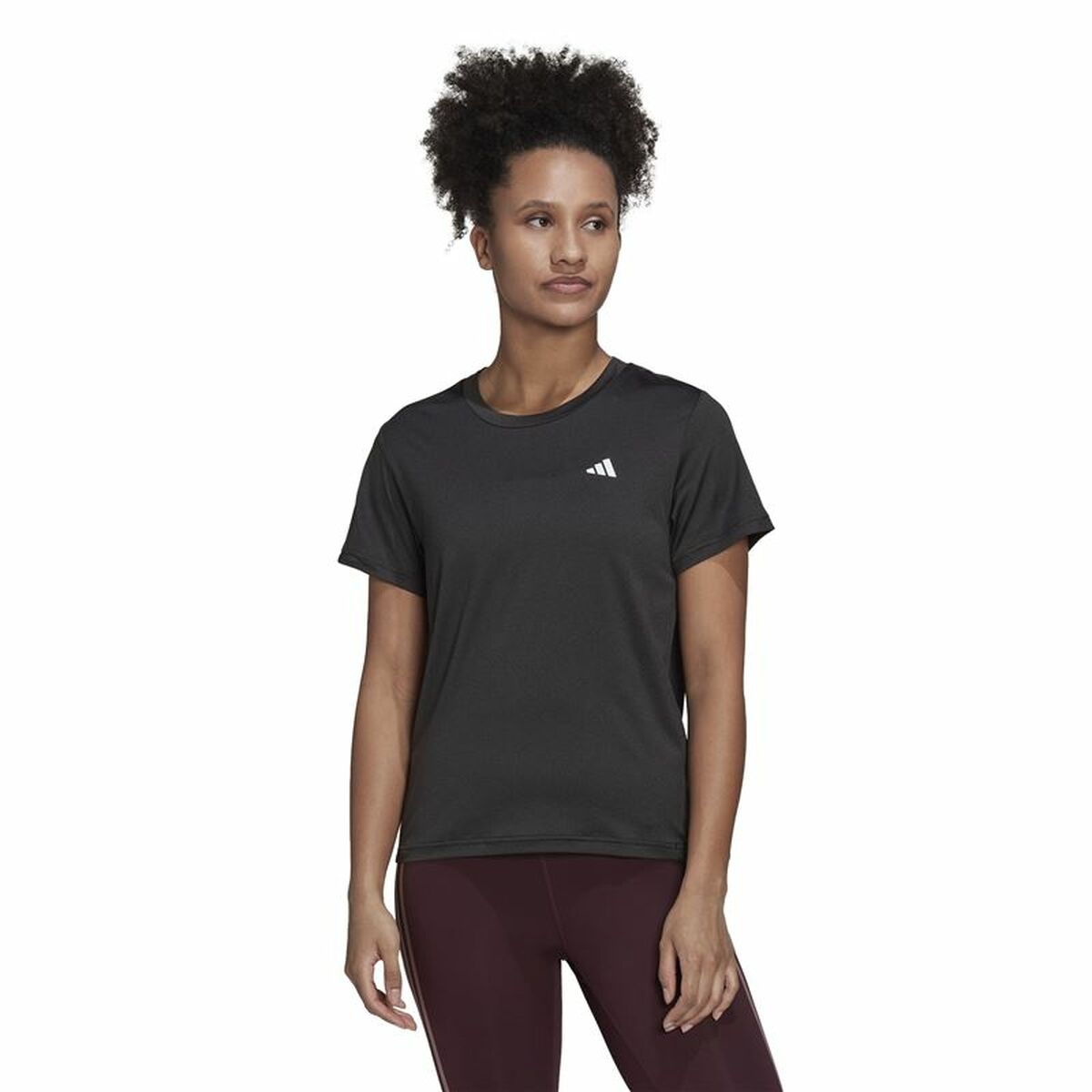 Women’s Short Sleeve T-Shirt Adidas  for Training Minimal  XS