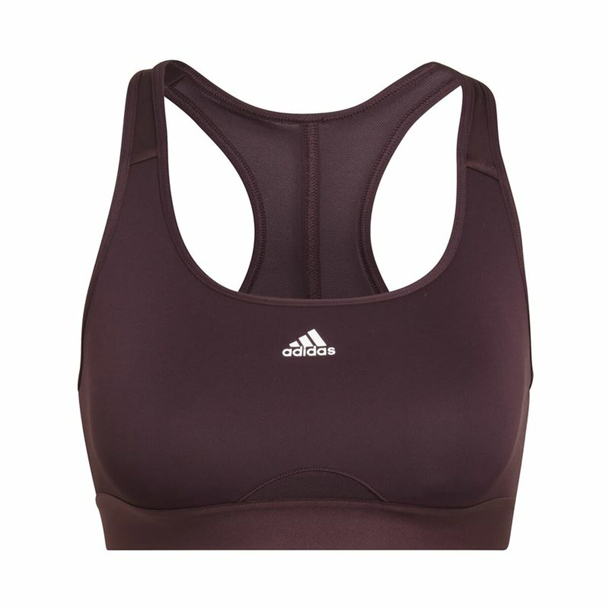 Sports Bra Adidas Powerreact Dark violet 85A-C / 90A