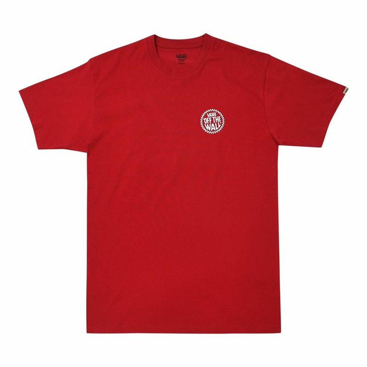 Men’s Short Sleeve T-Shirt Vans Forever Red XS