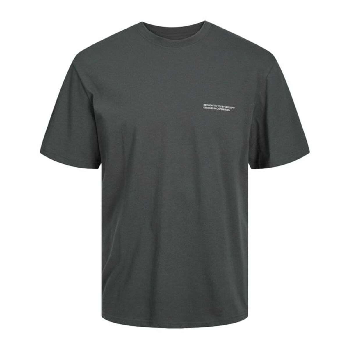 Men’s Short Sleeve T-Shirt Jack & Jones Jorvesterbro Dark grey 2XL