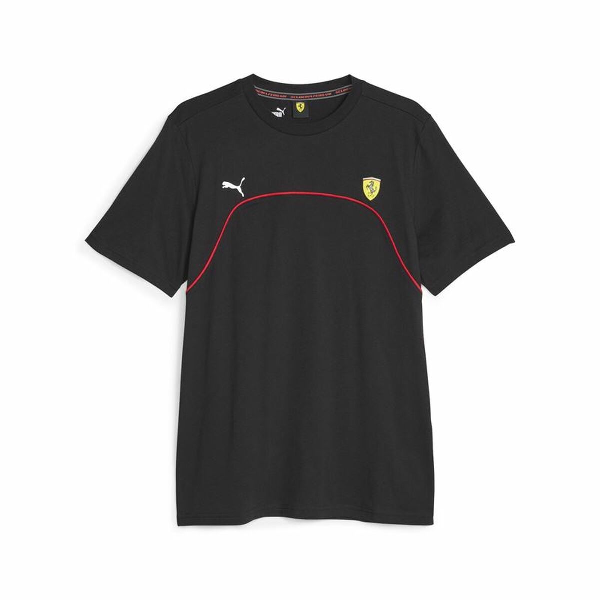 Men’s Short Sleeve T-Shirt Puma Ferrari Race Black L