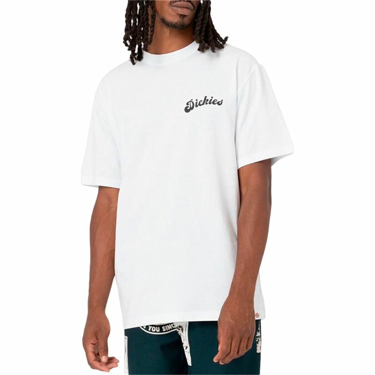 Men’s Short Sleeve T-Shirt Dickies Grainfield White L
