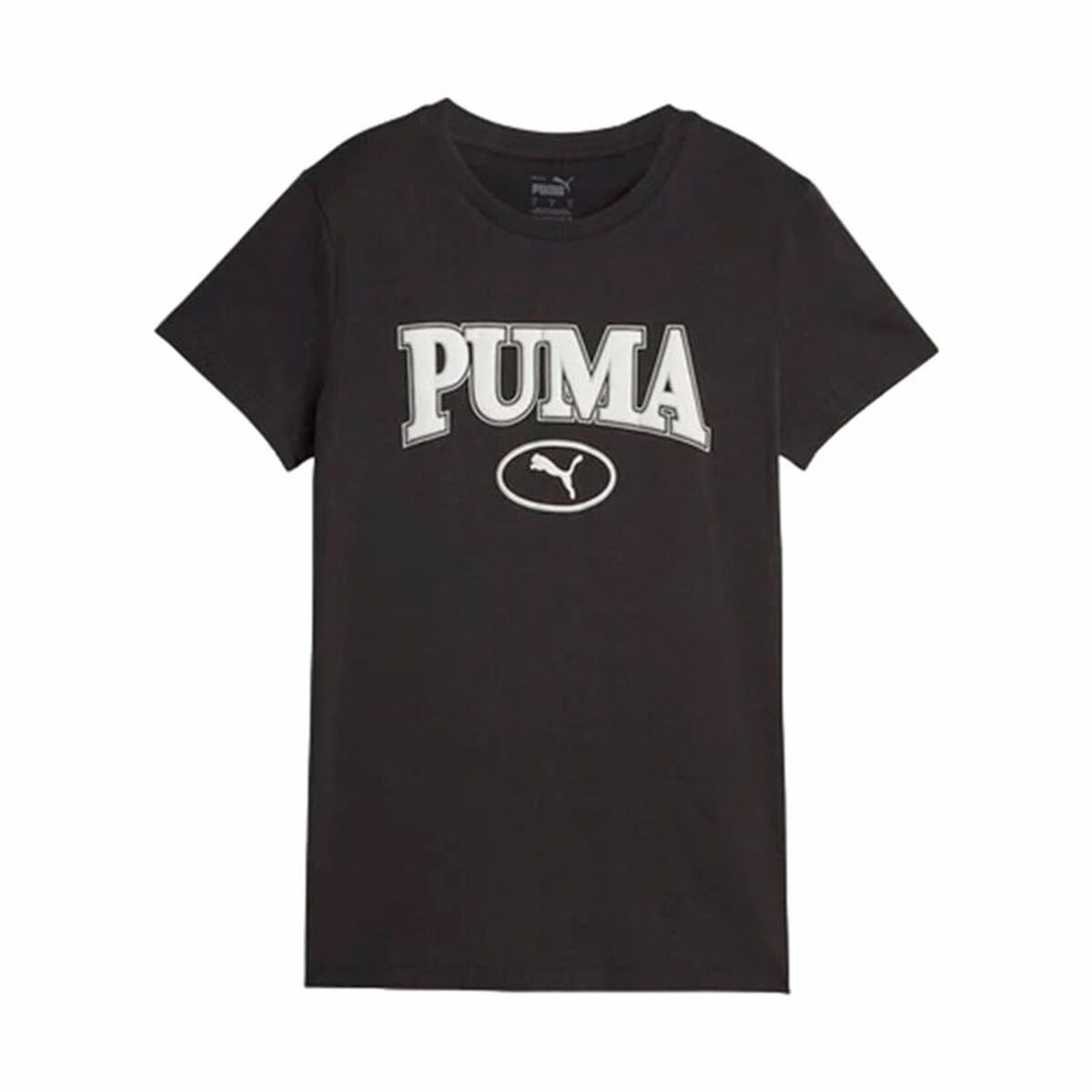 Women’s Short Sleeve T-Shirt Puma Squad Graphicc Black M