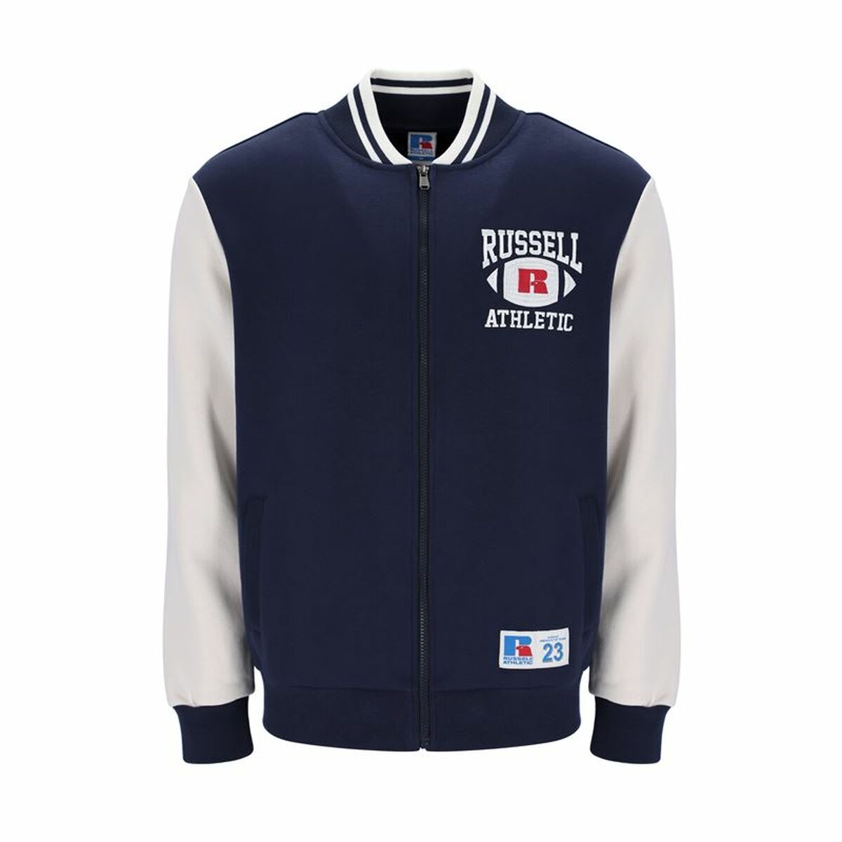 Men's Sports Jacket Russell Athletic Bomber Ty Navy Blue S