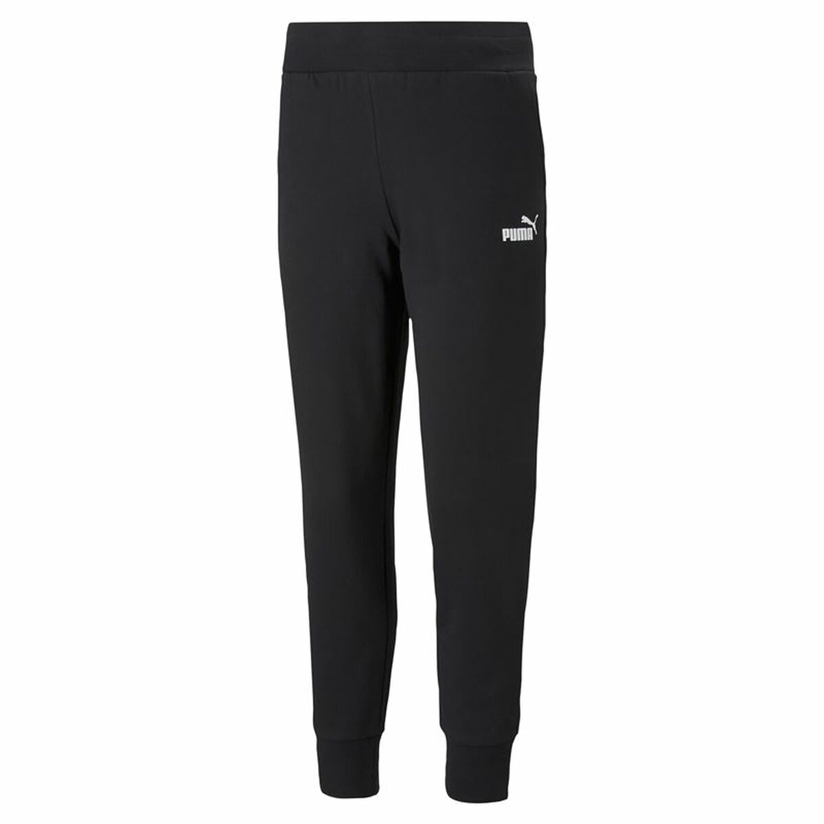 Long Sports Trousers Puma  Ess Sweat Fl Cl  Black Lady L