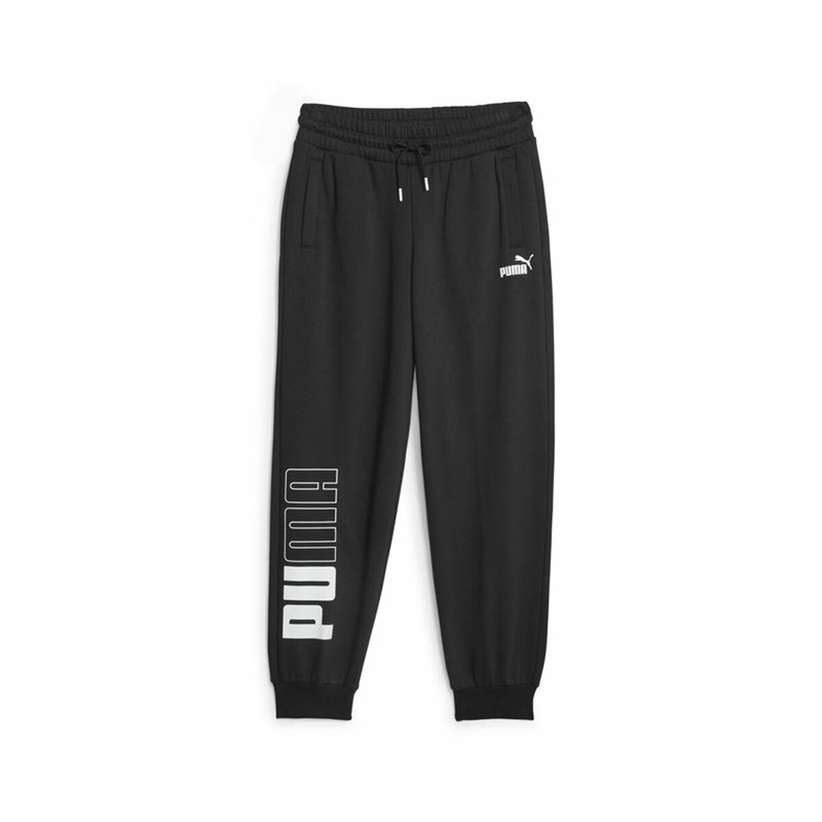 Long Sports Trousers Puma Power Colorblock  Black Lady S