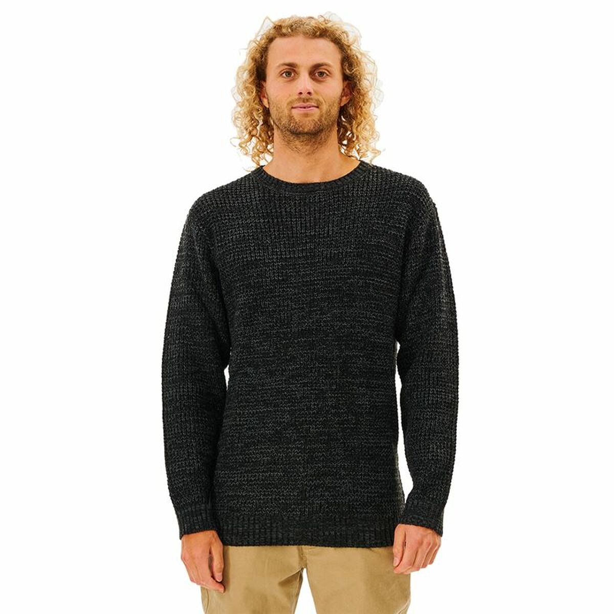 Men’s Sweatshirt without Hood Rip Curl Tide Black L