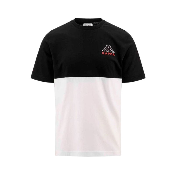 Men’s Short Sleeve T-Shirt Kappa Edwin CKD White Black L