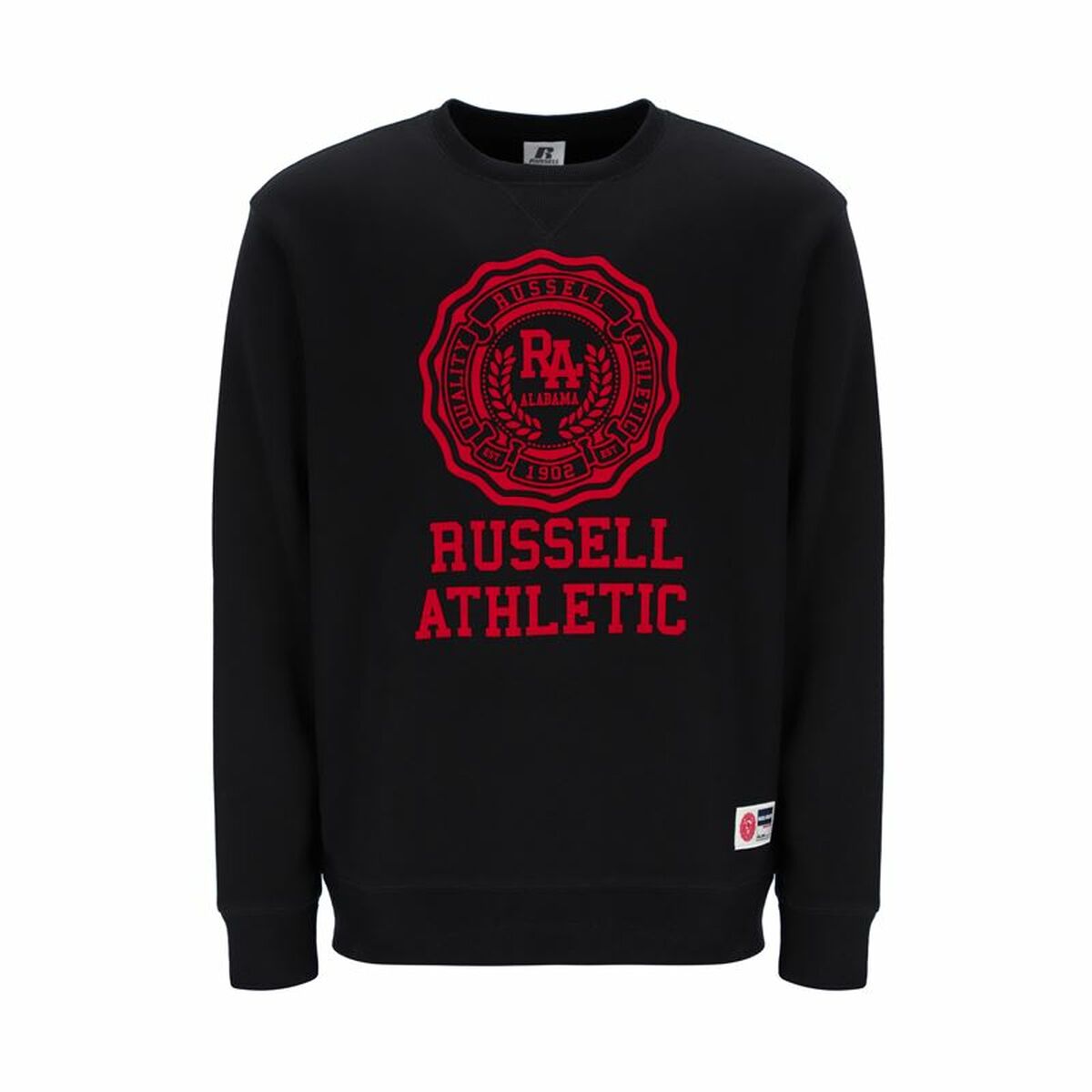 Men’s Sweatshirt without Hood Russell Athletic Ath Rose Black S