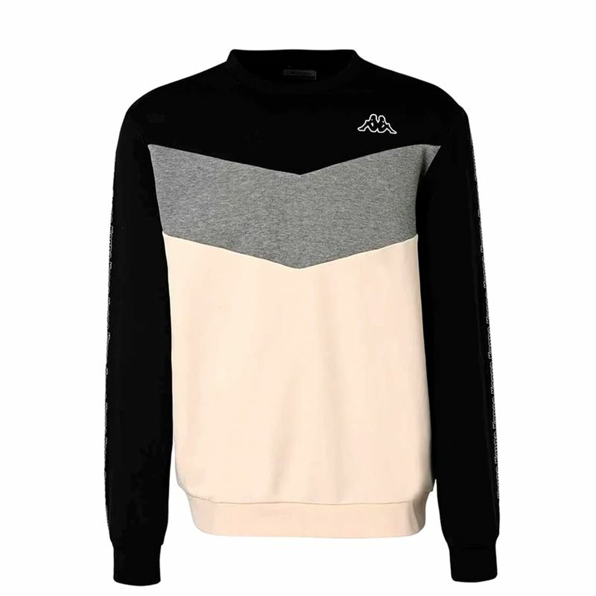 Men’s Sweatshirt without Hood Kappa Idisson Active Man Black S