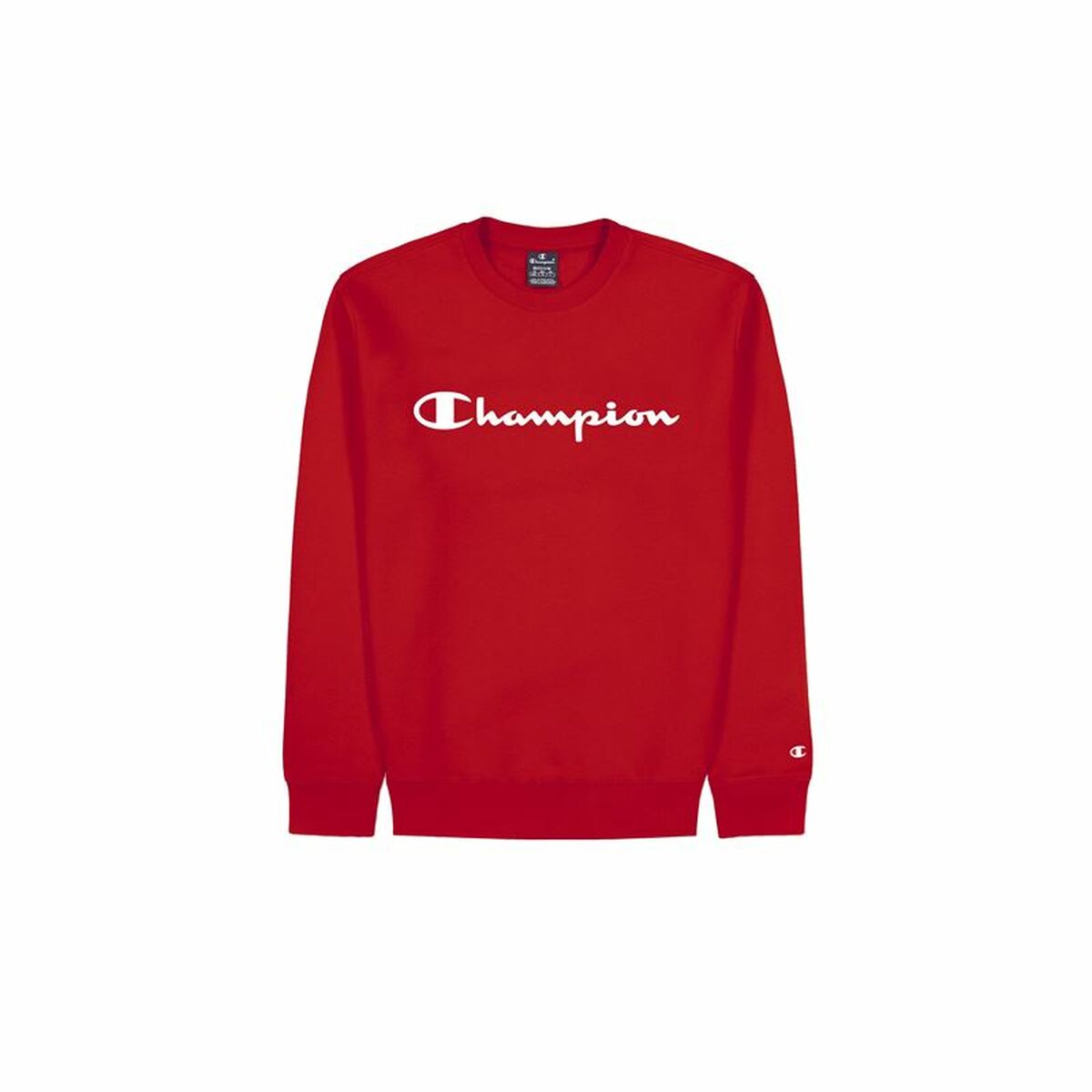 Men’s Sweatshirt without Hood Champion Crewneck Red XL
