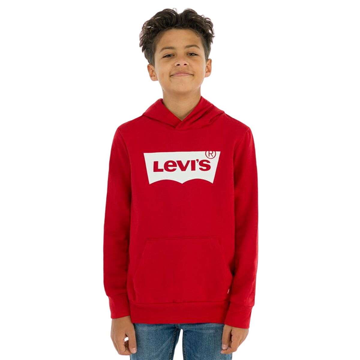 Children’s Sweatshirt Levi's Batwing Screenprint Red 16 Years
