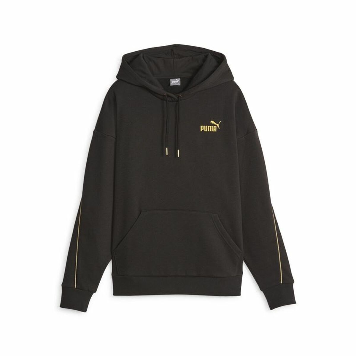 Women’s Hoodie Puma Ess+ Minimal Gold Black L