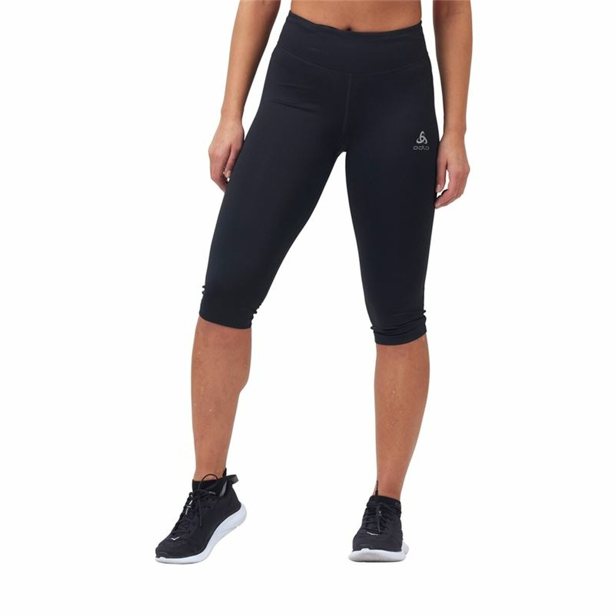 Women's Cropped Sports Pants Odlo 3/4 Essential Black L