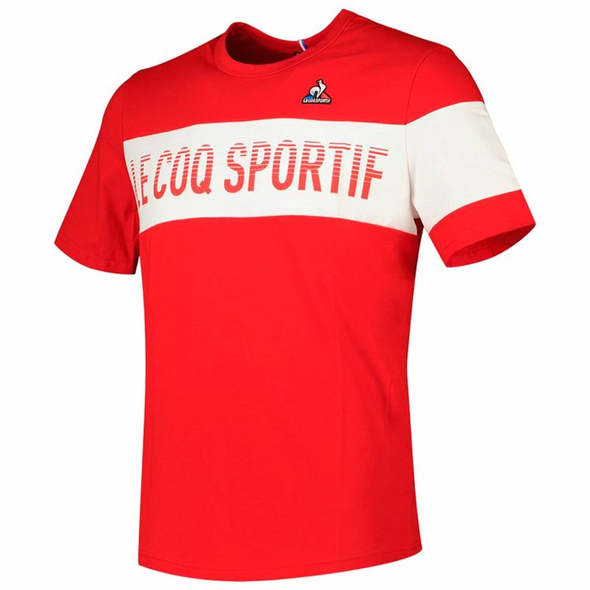 Unisex Short Sleeve T-Shirt Le coq sportif N°2 Red S