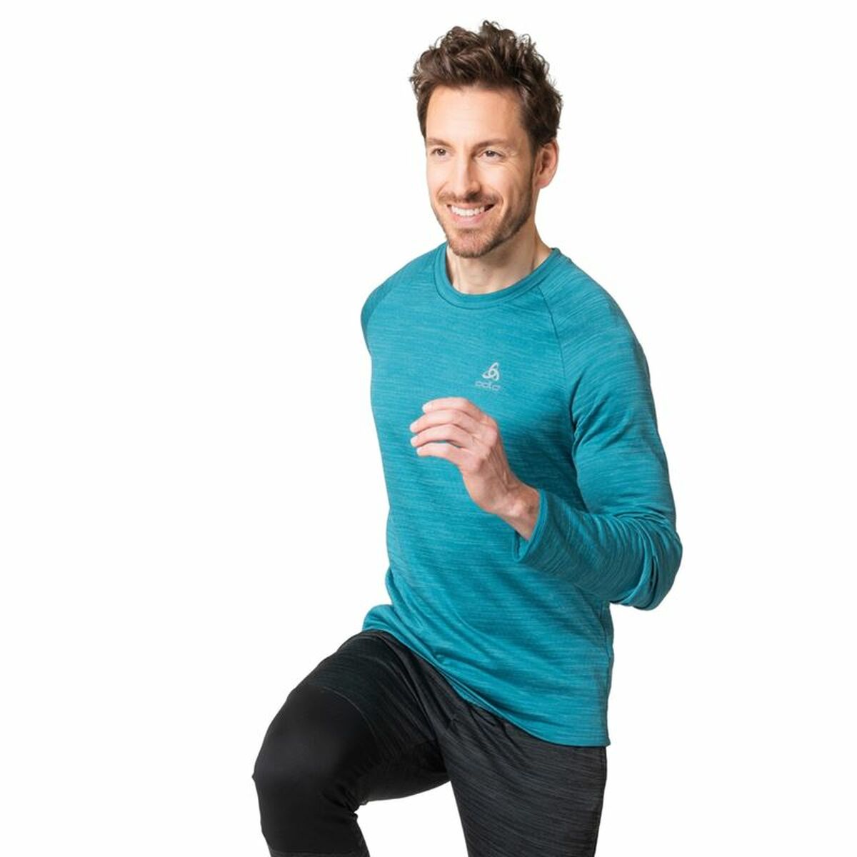 Unisex Long Sleeve T-Shirt Odlo Essential Thermal Blue S