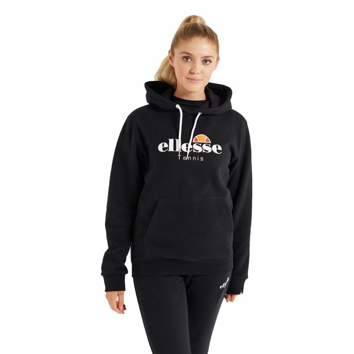 Women’s Hoodie Ellesse Ascellare Black XS