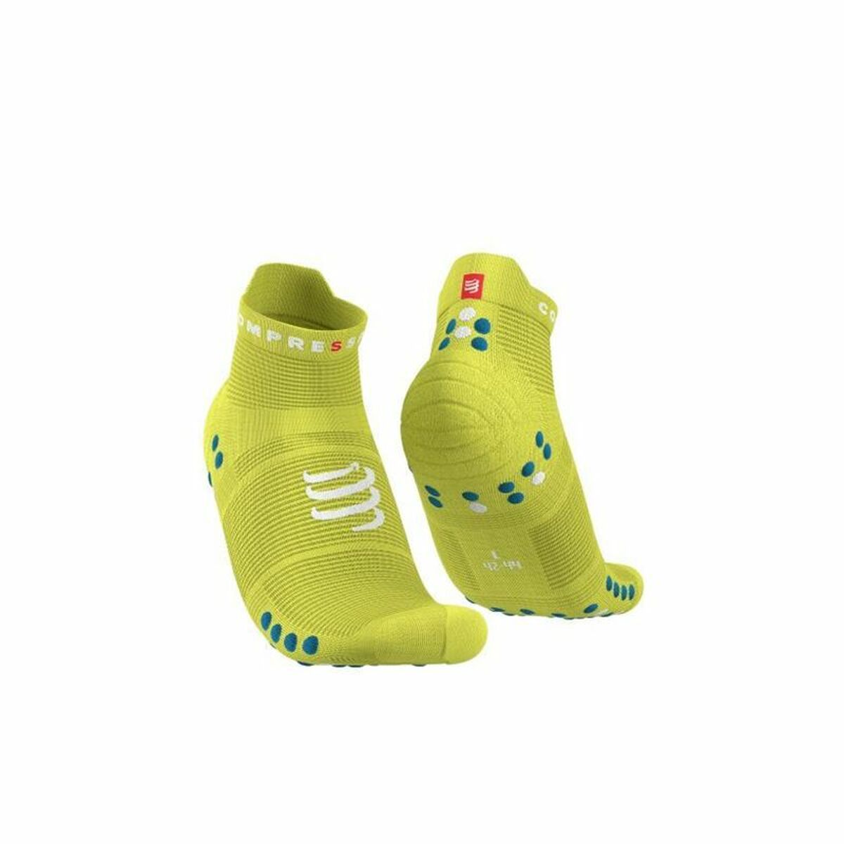 Sports Socks Compressport Pro Racing Yellow 35-38