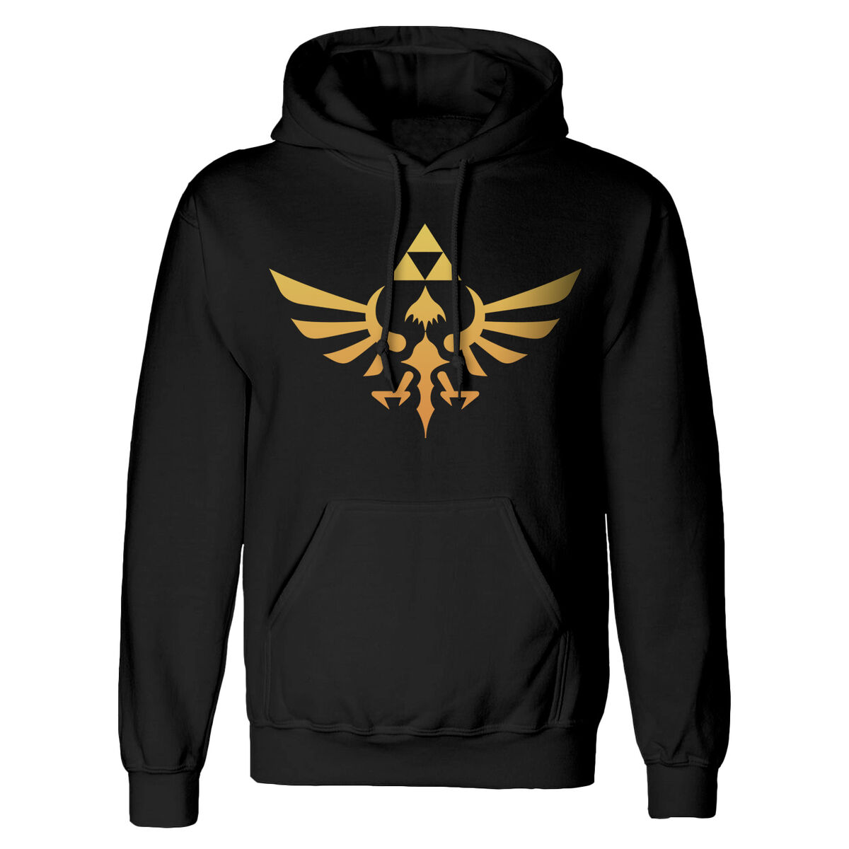 Unisex Hoodie The Legend of Zelda Hyrule Black S