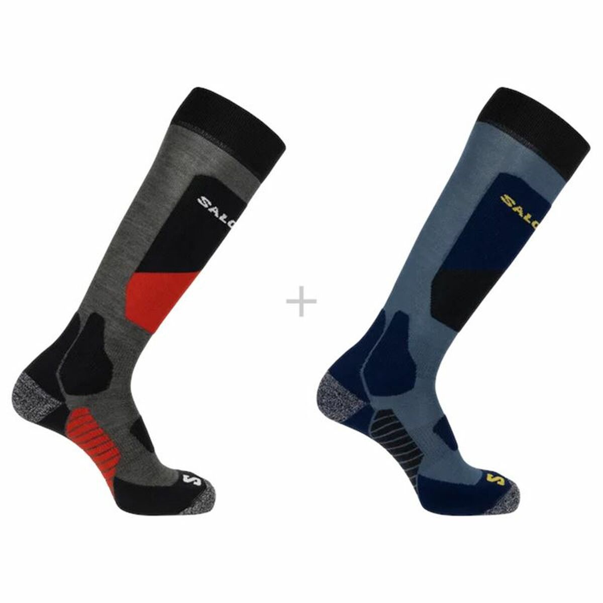 Sports Socks Salomon Copen Beluga 2 pairs 45-47