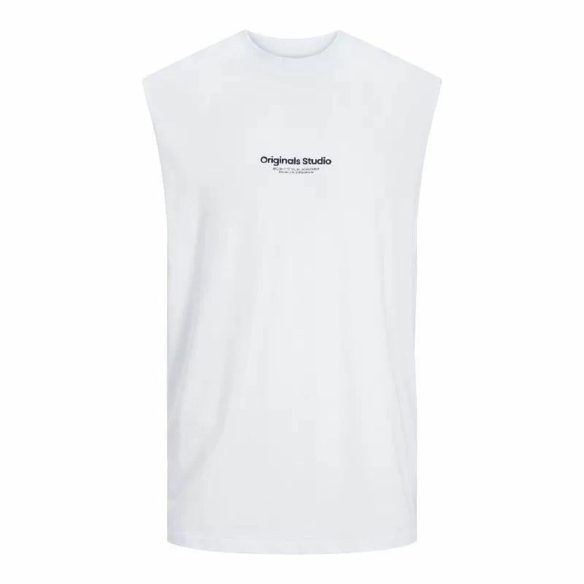 Men's Sleeveless T-shirt Jack & Jones  Jovesterbro White M