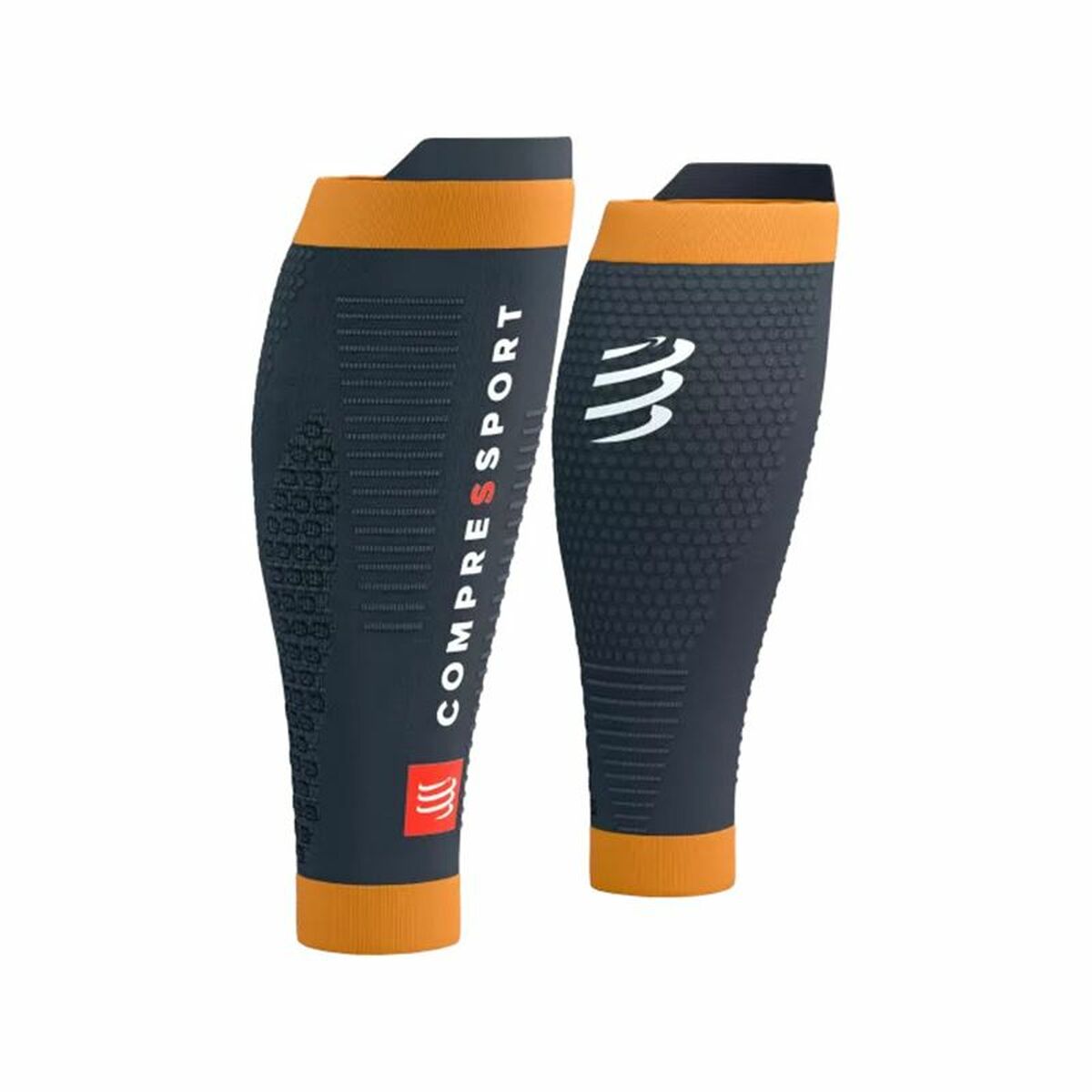 Sports Compression Calf Sleeves Compressport R2 3.0 Black XL