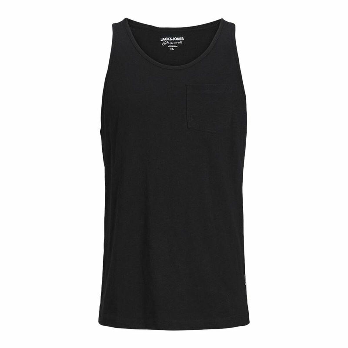 Tank Top Men Jack & Jones Tampa Slub Black M