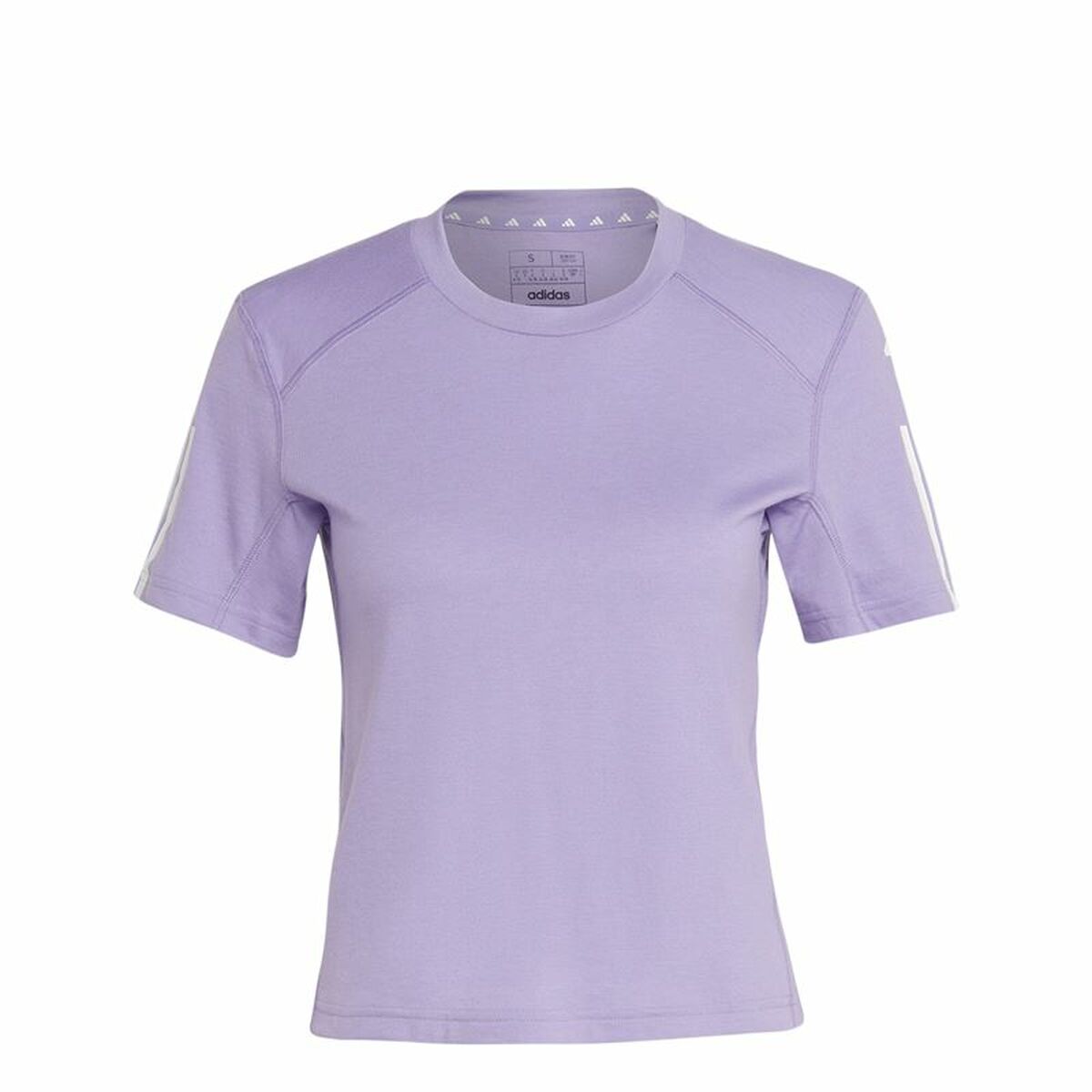 Women’s Short Sleeve T-Shirt Adidas Essentials Plum Lilac XS