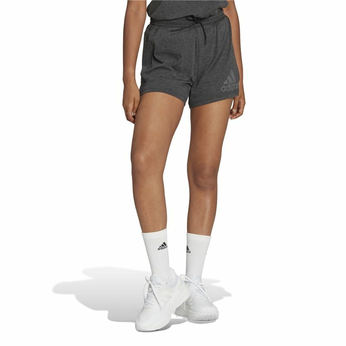 Sports Shorts for Women Adidas Future Icons Winners Dark grey XS