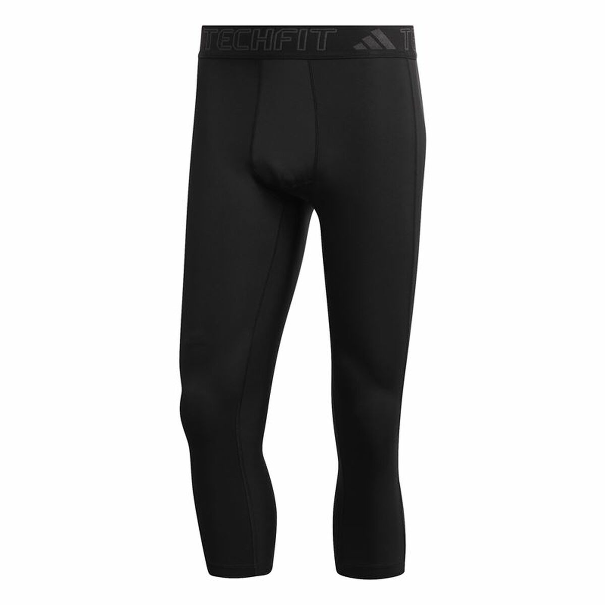 Sports Leggings for Men Adidas Tech fit 7/8 Black S