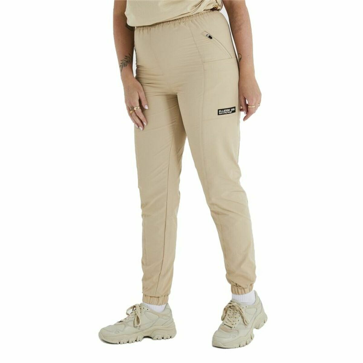 Long Sports Trousers Ellesse Avella Beige Lady 38