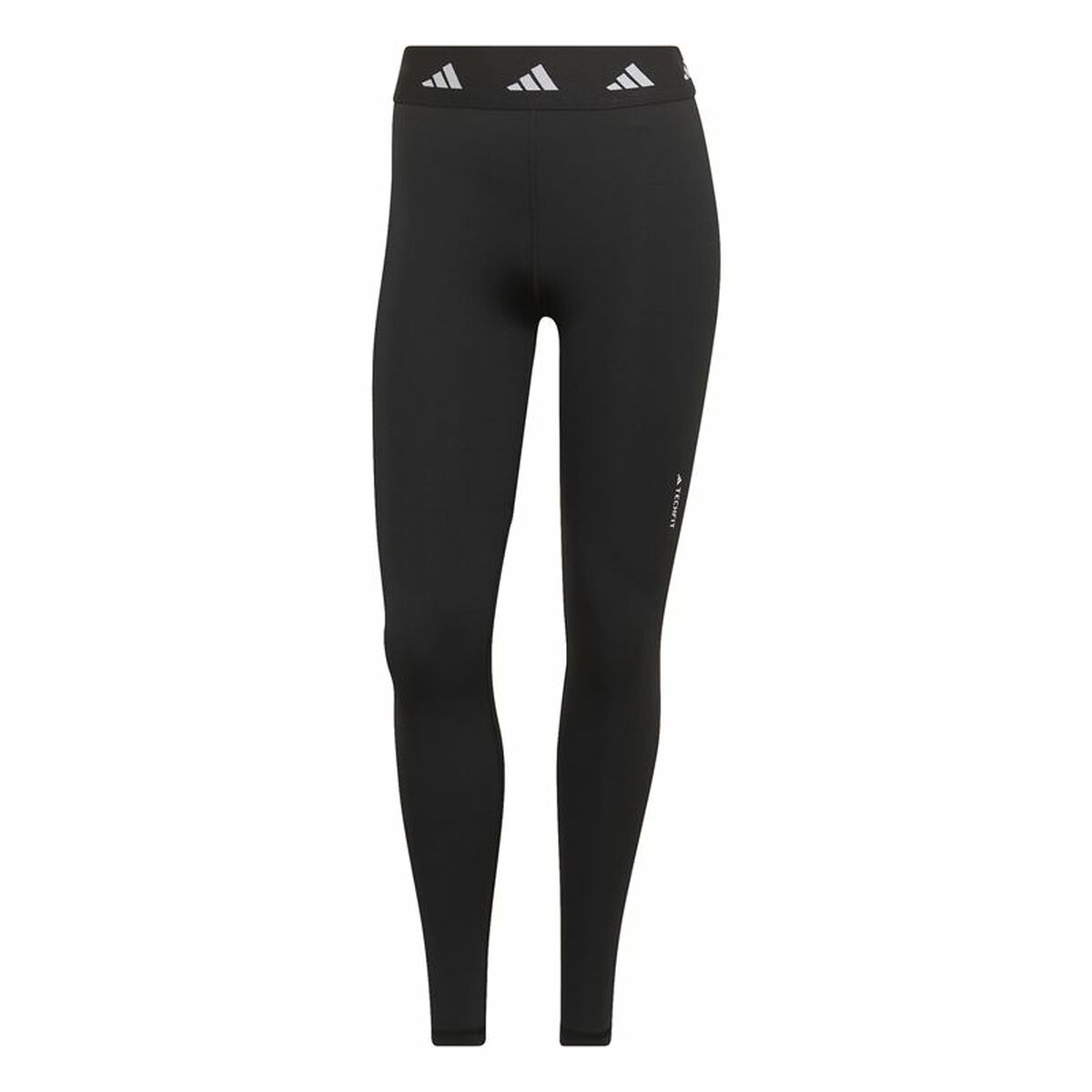 Long Sports Trousers Adidas Tf Long T Black Lady XS