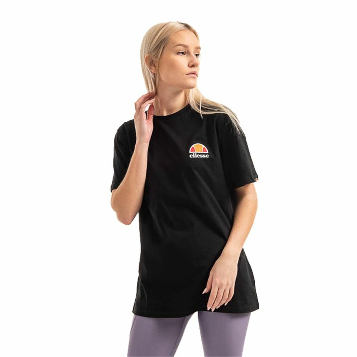 Women’s Short Sleeve T-Shirt Ellesse Annifa Black 3XS