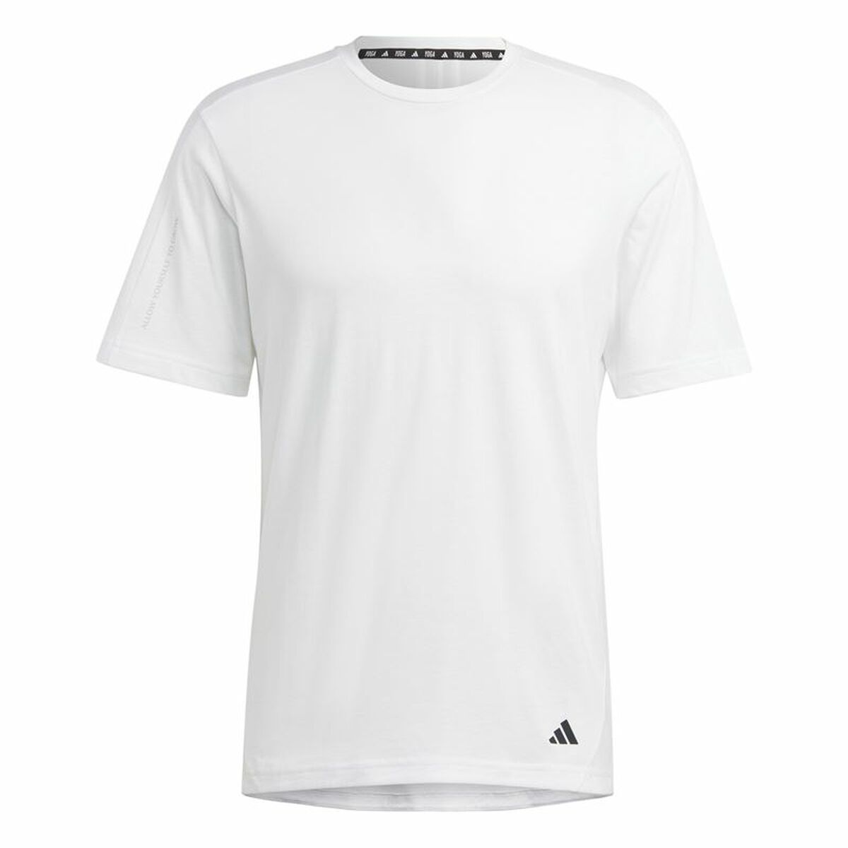 Men’s Short Sleeve T-Shirt Adidas Base White S