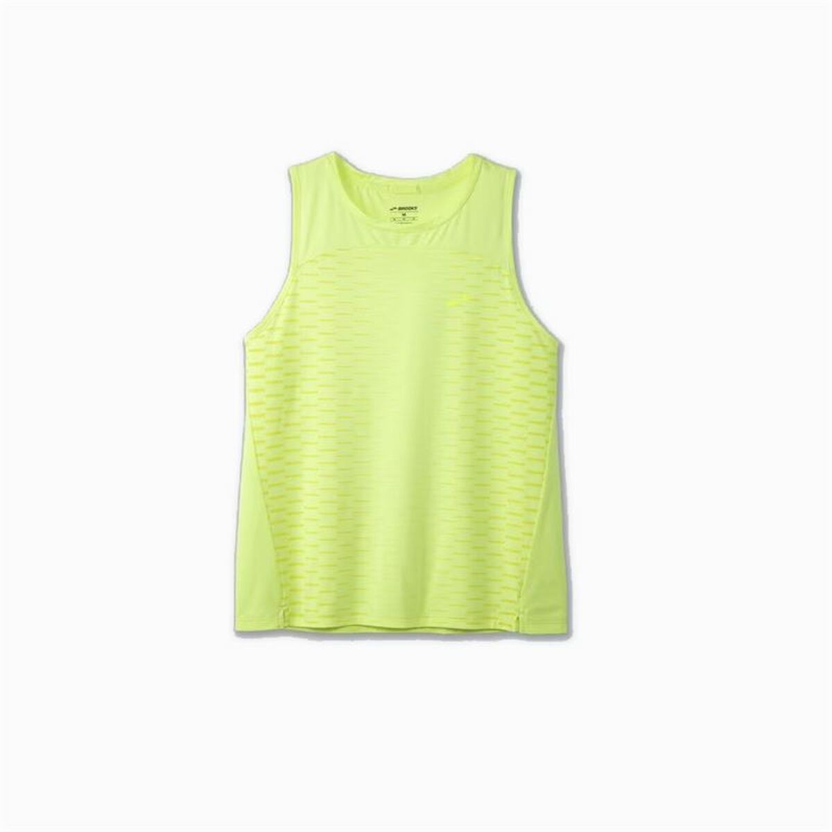 Women's Sleeveless T-shirt Brooks Sprint Free 2.0 Yellow L