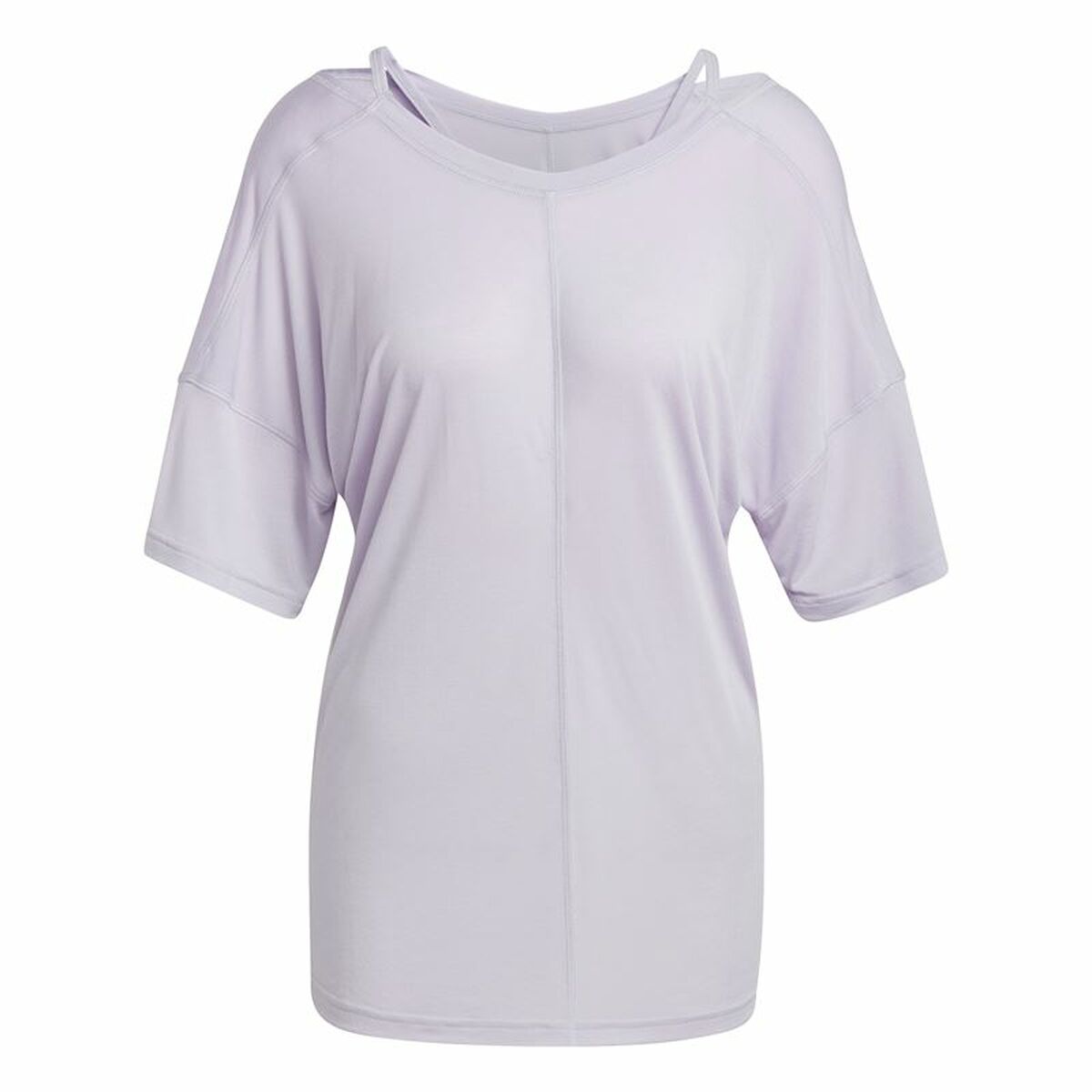 Women’s Short Sleeve T-Shirt Adidas Studio Oversized Lilac XS