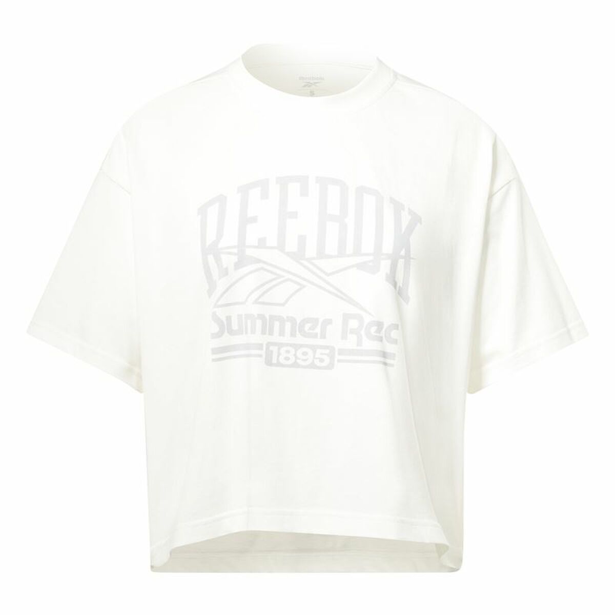 Women’s Short Sleeve T-Shirt Reebok Graphic Logo White S