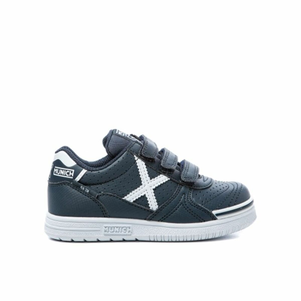 Children's Indoor Football Shoes Munich G-3 Kid Vco Profit 44 Blue Children's Unisex 31