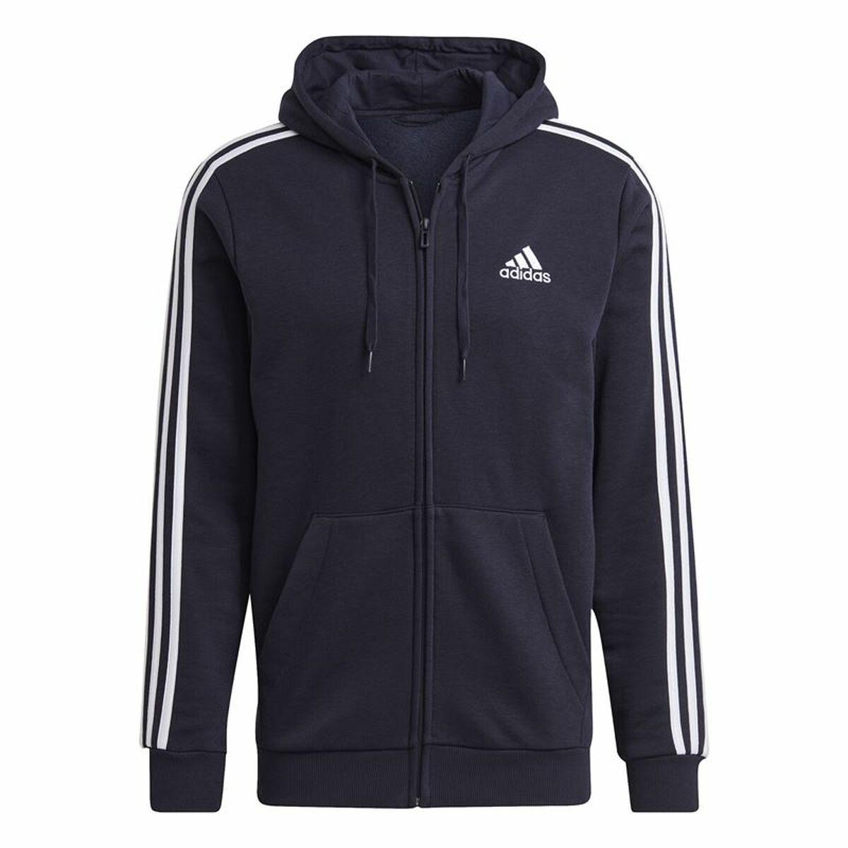 Men’s Hoodie Adidas 3 Stripes Dark blue S