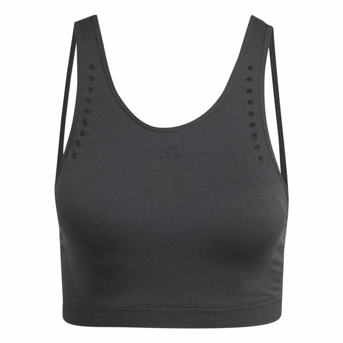 Sports Bra Adidas Aeroknit Black M