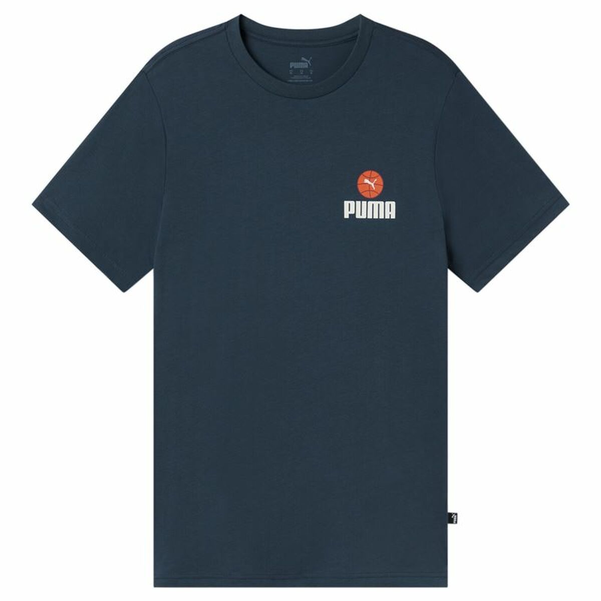 Men’s Short Sleeve T-Shirt Puma Bppo-000745 Dark blue L