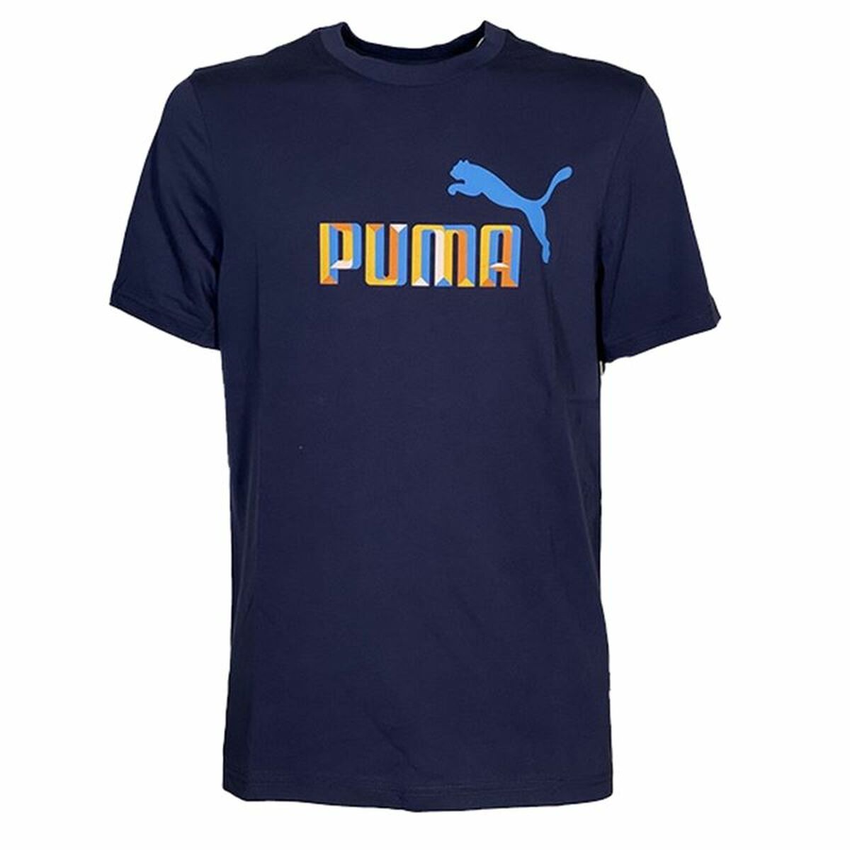 Men’s Short Sleeve T-Shirt Puma Daily 3.0 Blue XL