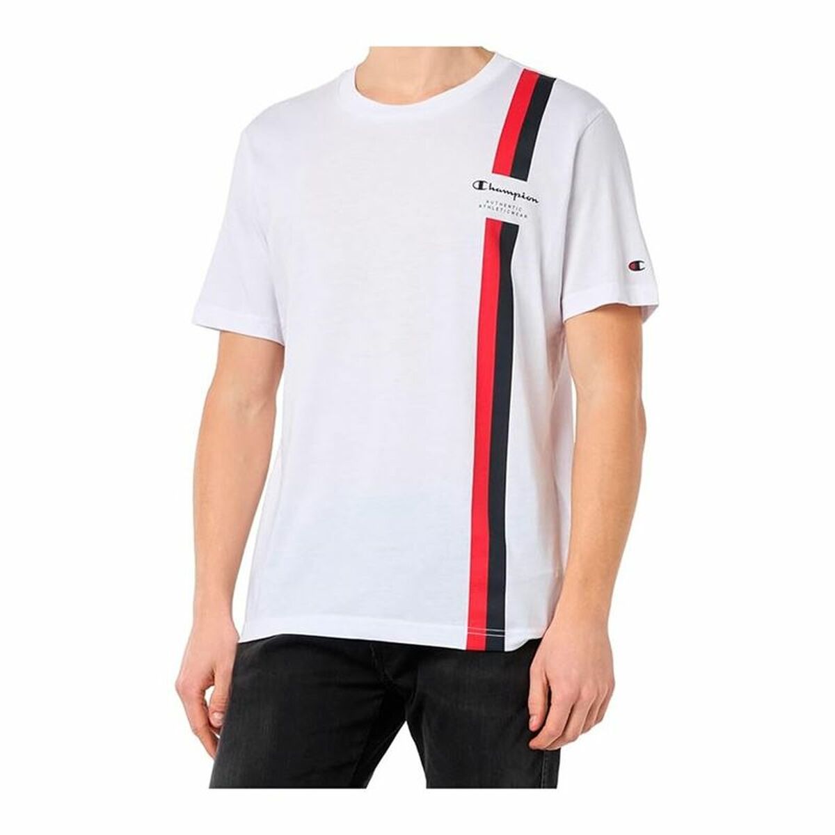 Men’s Short Sleeve T-Shirt Champion Crewneck XL